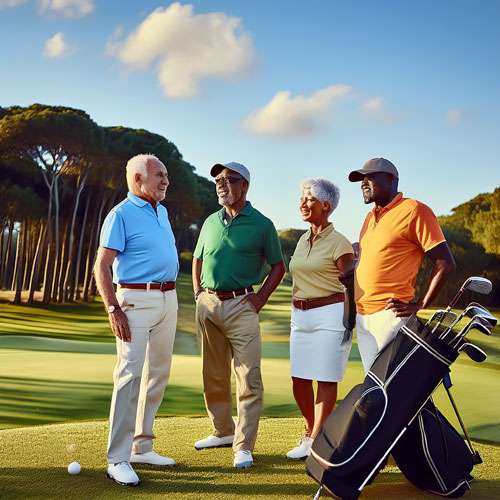 Our annual golf event.